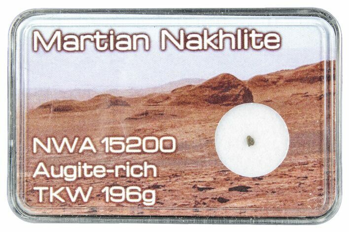 Martian Nakhlite Meteorite Fragment - NWA #292157